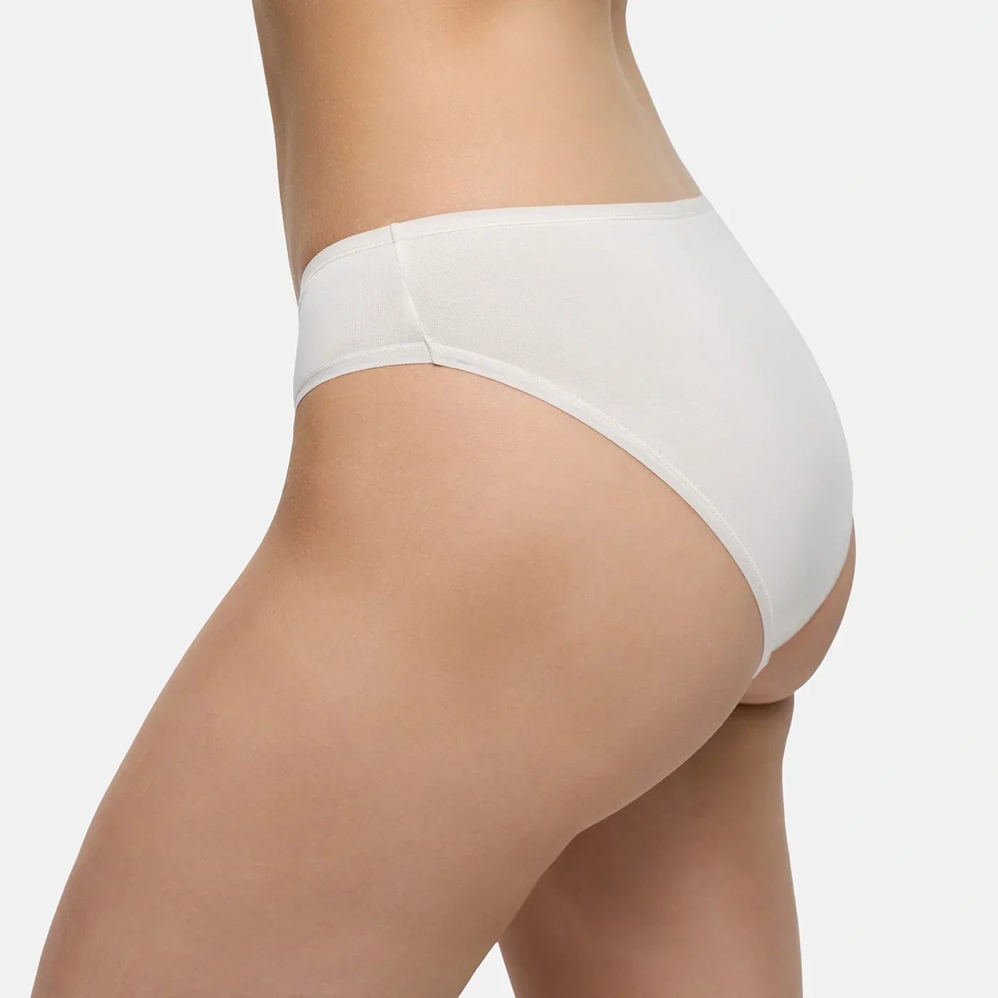 Katoenen basic slip met middelhoge band