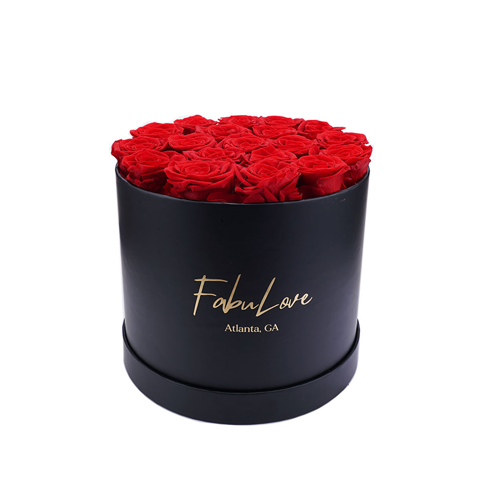 Eeuwige Rozen Boeket in Geschenkdoos