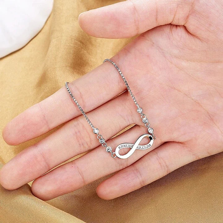 Sterling Zilveren Armband Eeuwige Liefde