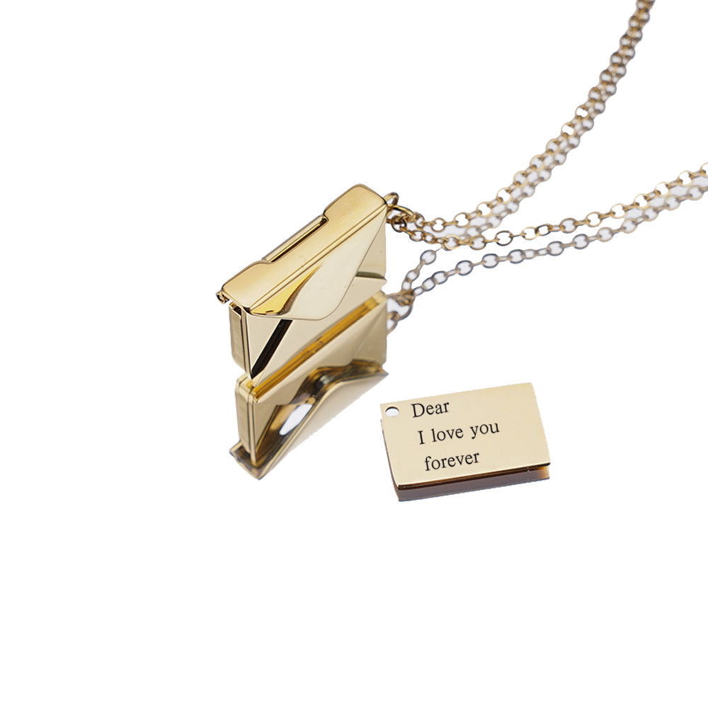 Gepersonaliseerde Liefdesbrief Ketting