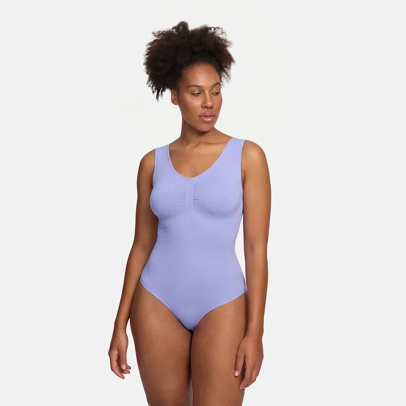 Tanktop shapewear bodysuit met slip