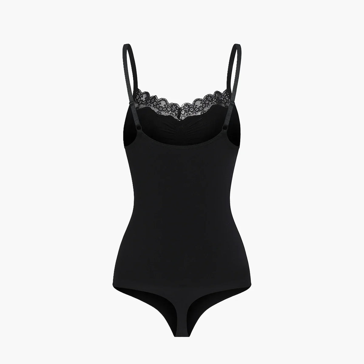 Kanten shapewear bodysuit met string