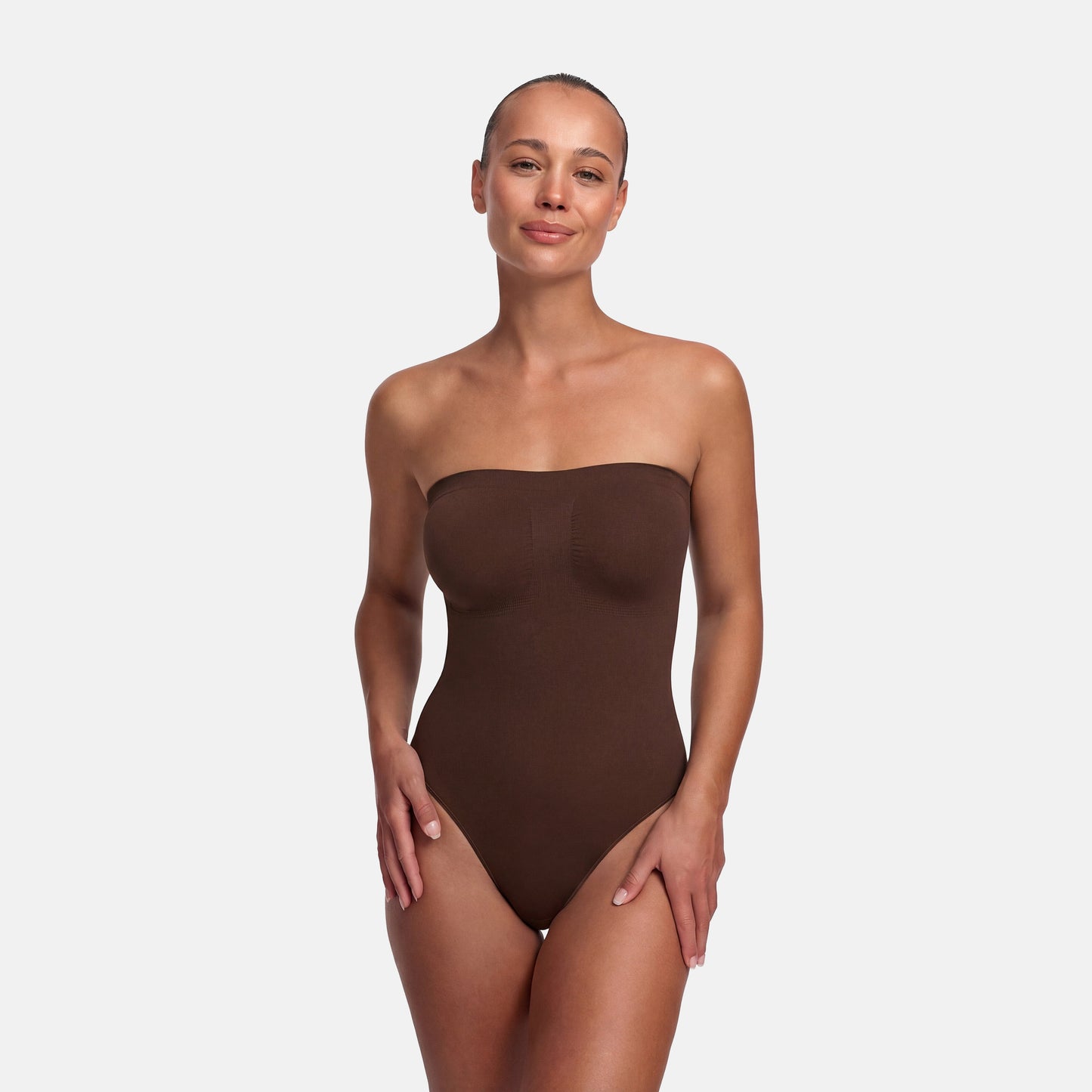 Shapewear bodysuit zonder bandjes met slip