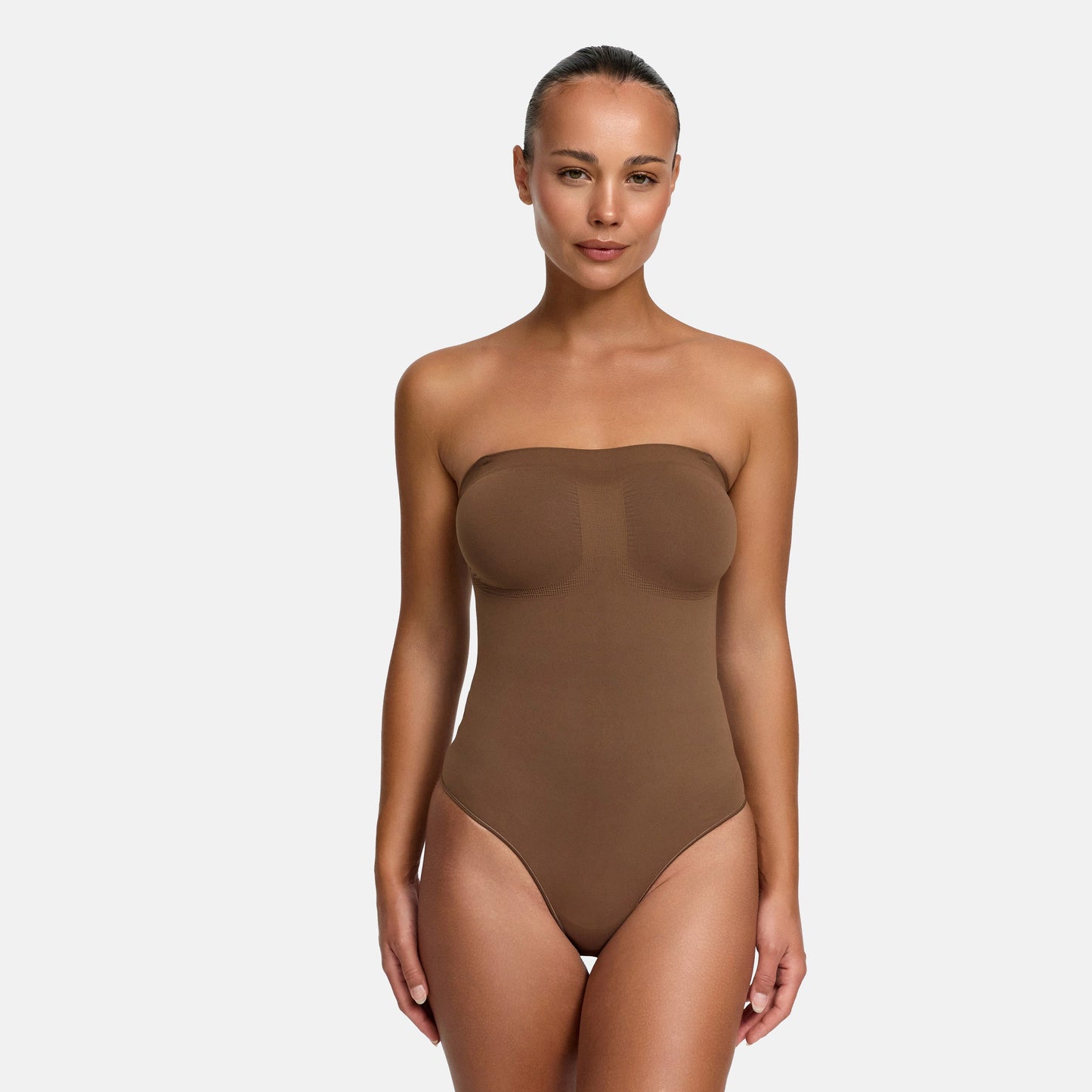 Shapewear bodysuit zonder bandjes met slip