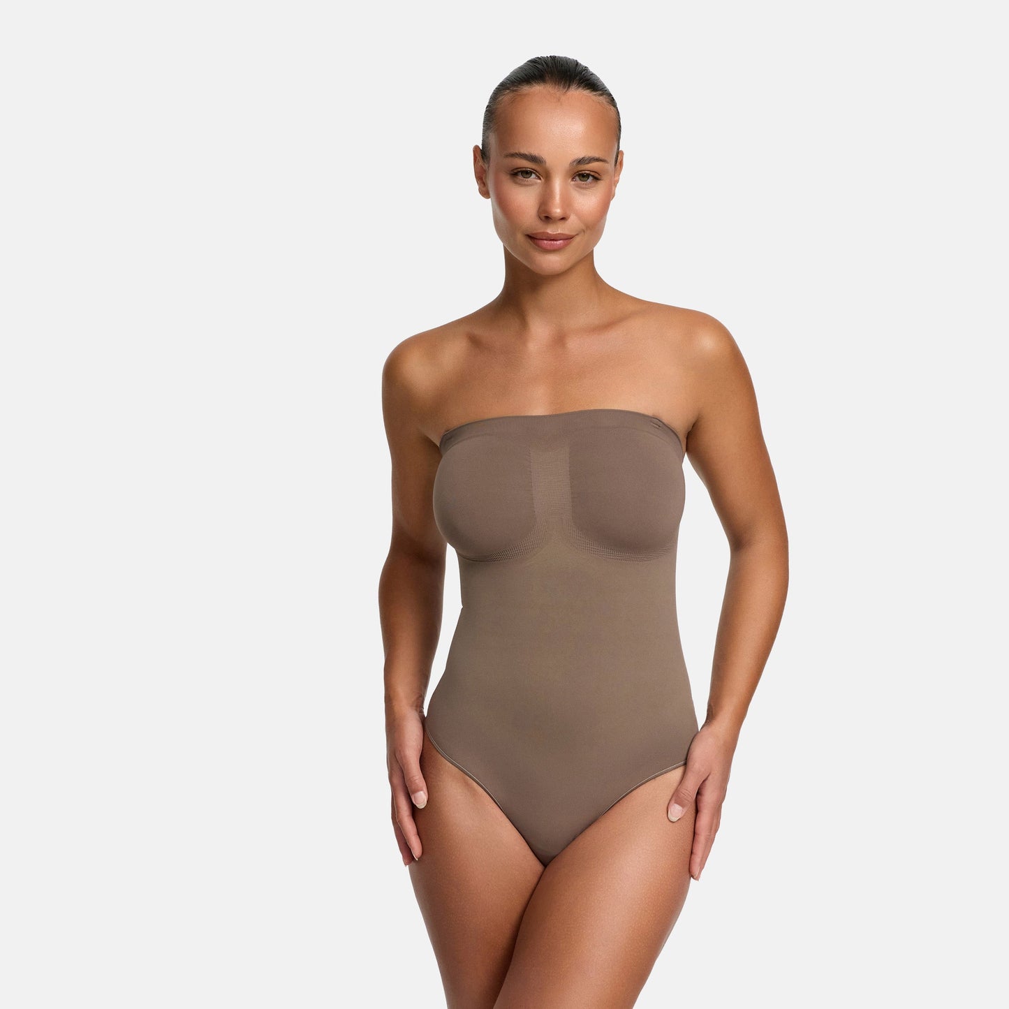 Shapewear bodysuit zonder bandjes met slip