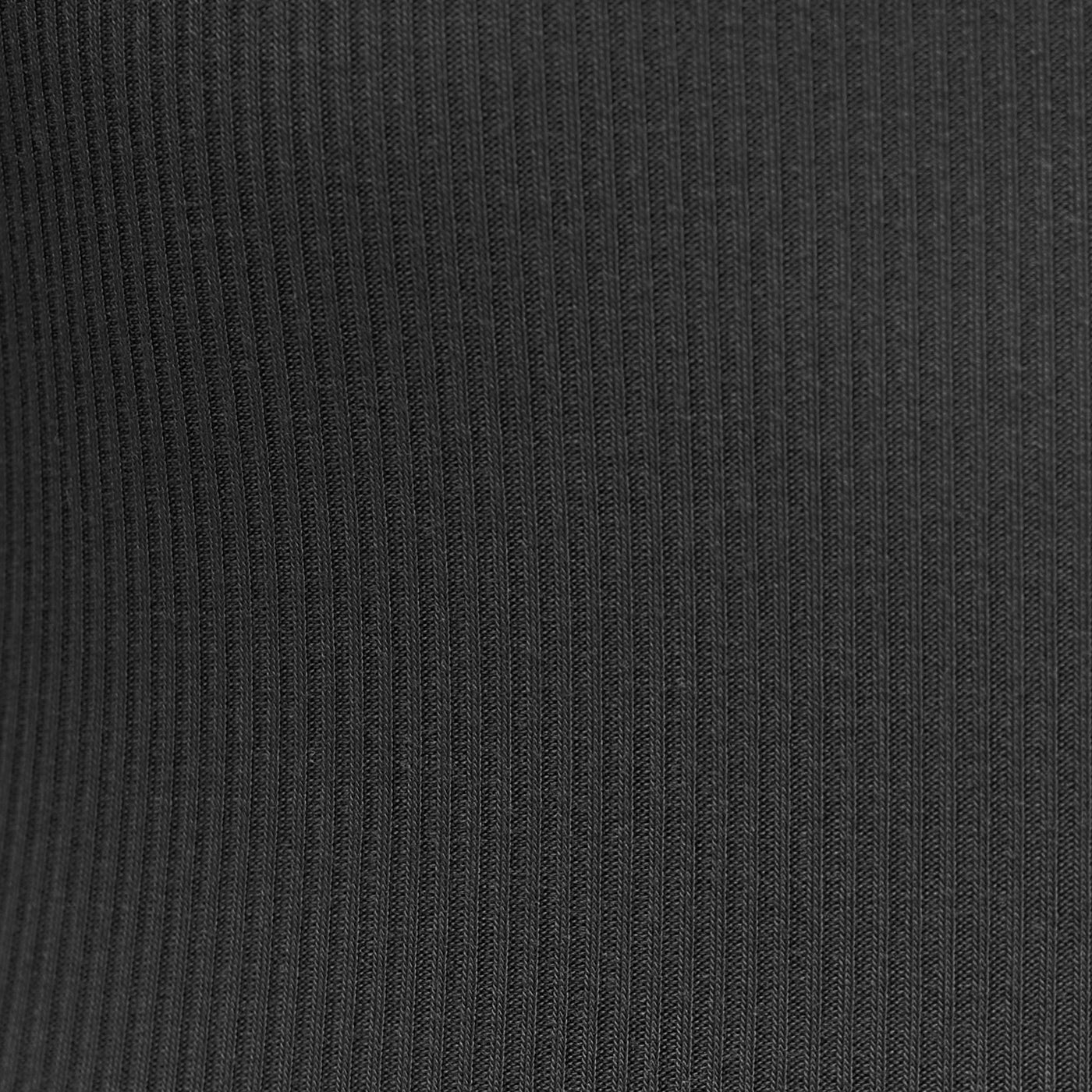 Geribde T-shirtjurk in maxilengte