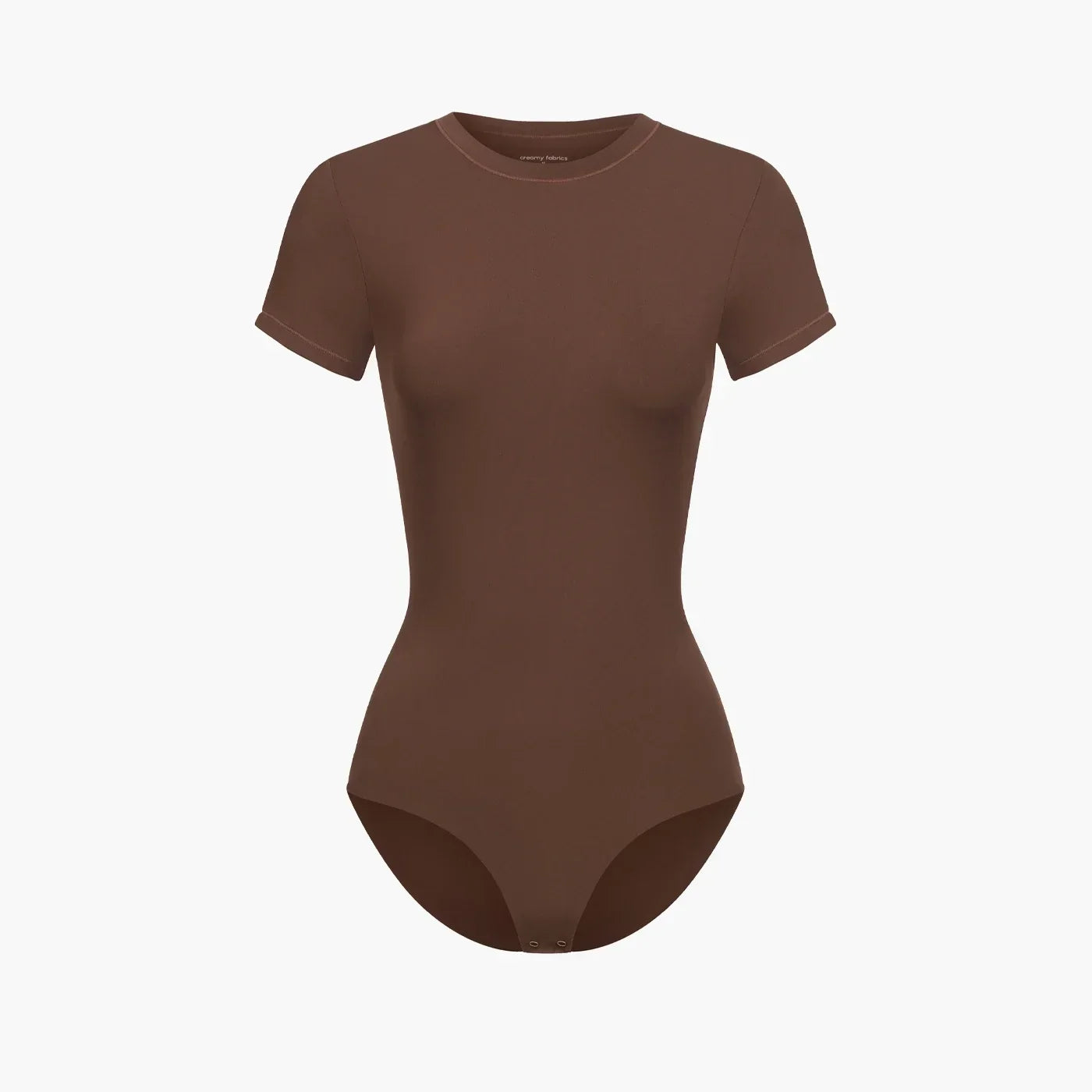 T-shirt bodysuit met ronde hals
