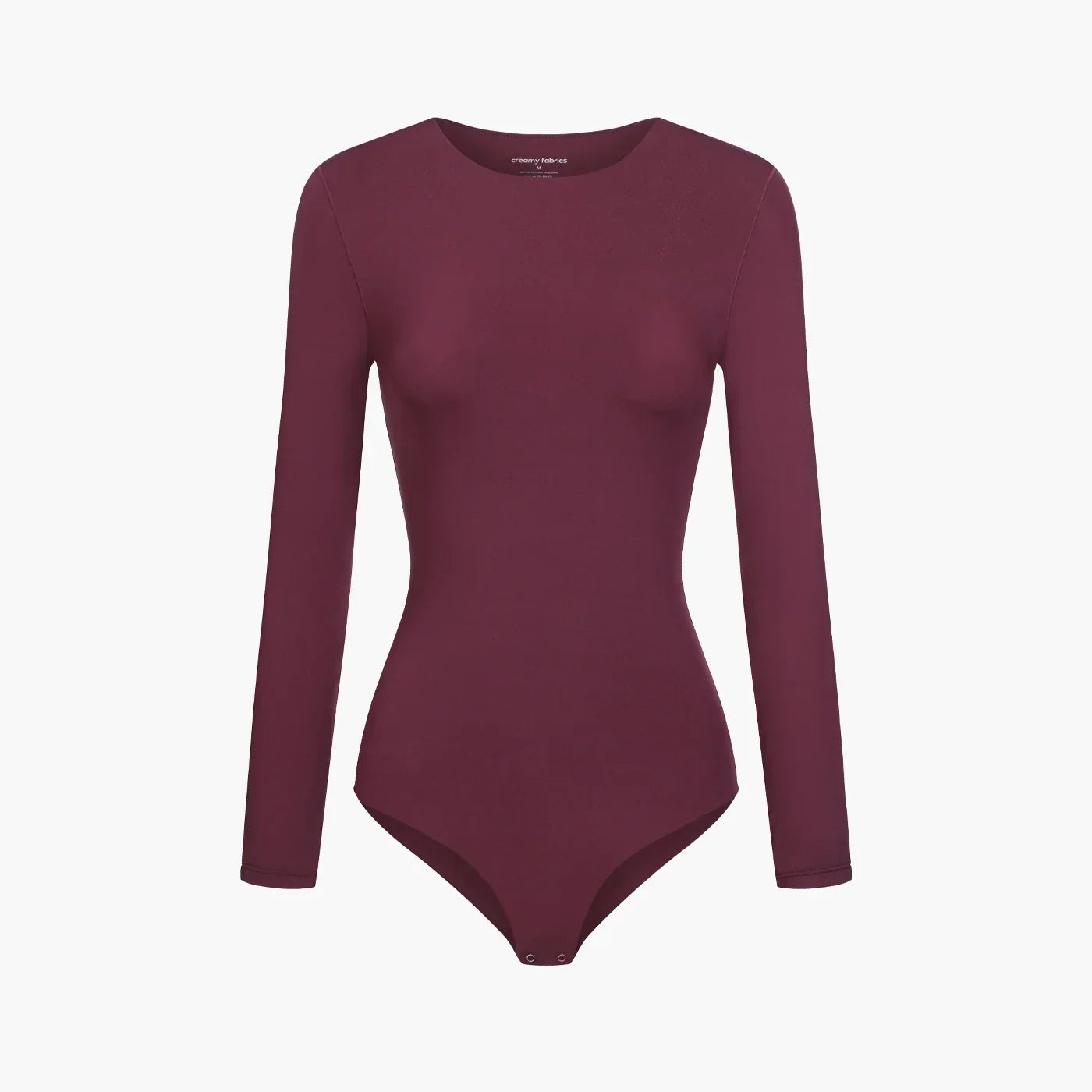 Bodysuit met lange mouwen en ronde hals