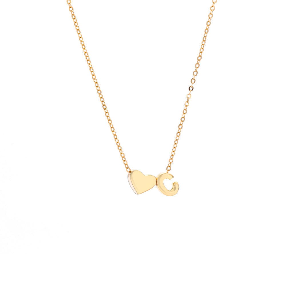 Ketting met Initiaal Hanger