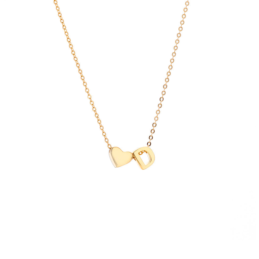 Ketting met Initiaal Hanger
