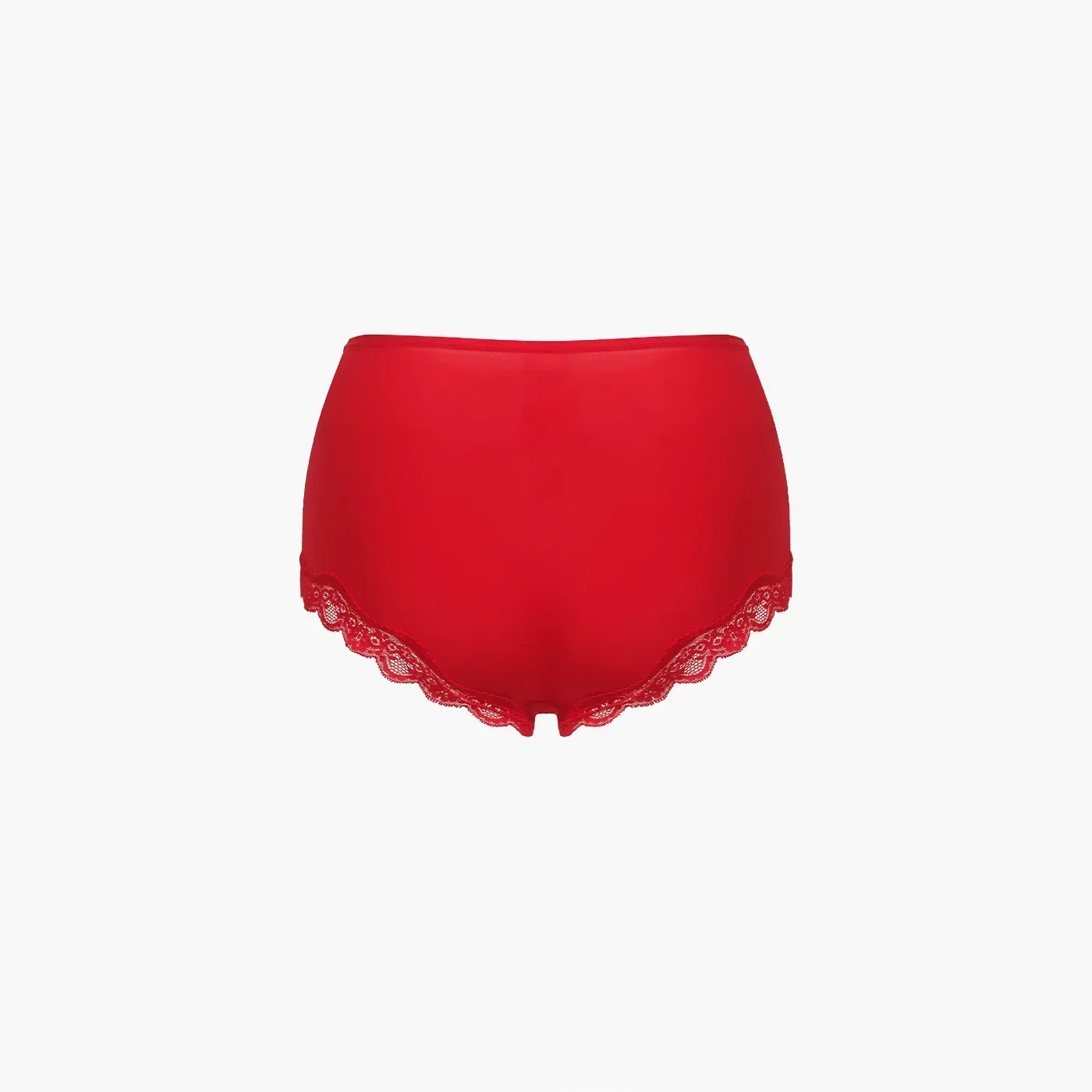 Hipster slip met kant en middelhoge pasvorm