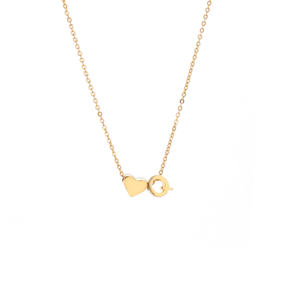 Ketting met Initiaal Hanger