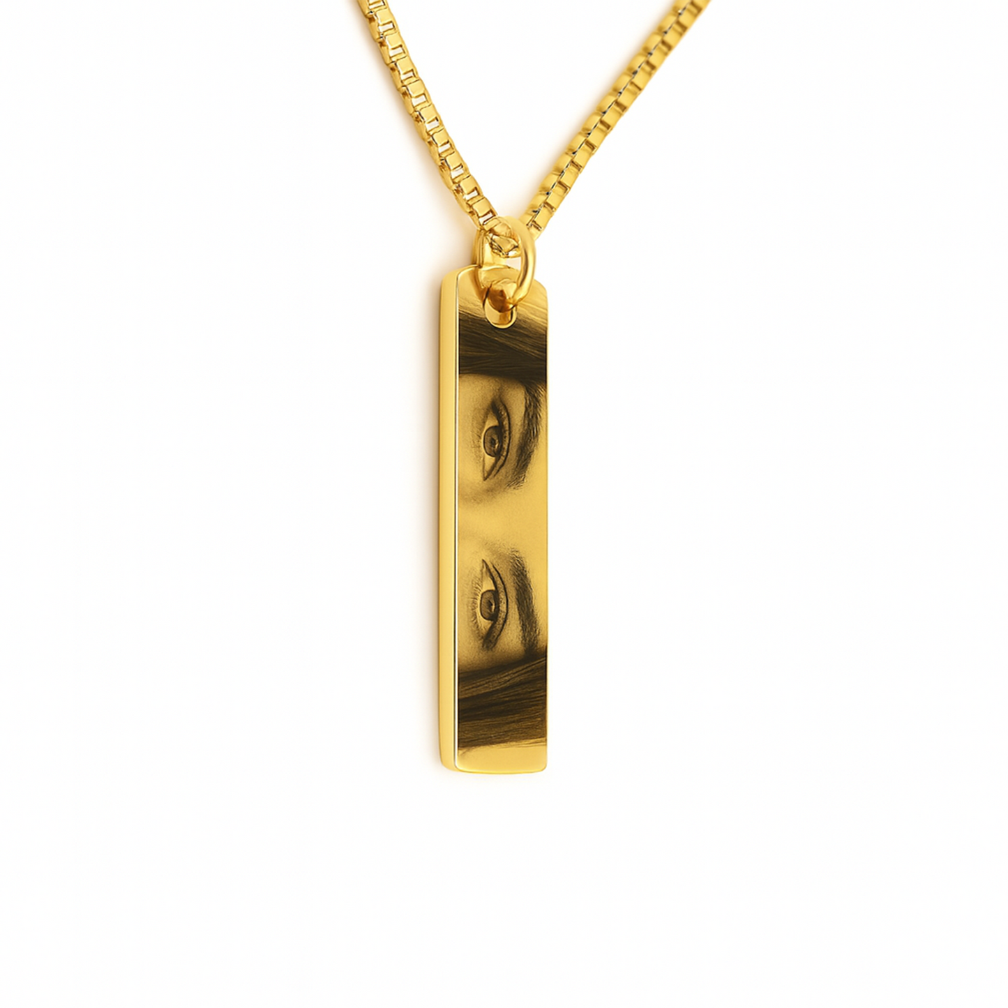 Gepersonaliseerde Oogfoto Ketting