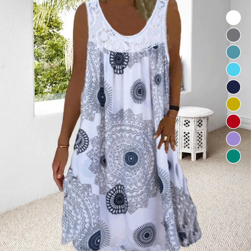 Mouwloze zomerjurk – Miranda
