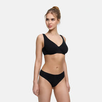 Katoenen basic slip met middelhoge band