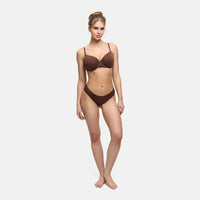 Katoenen basic slip met middelhoge band