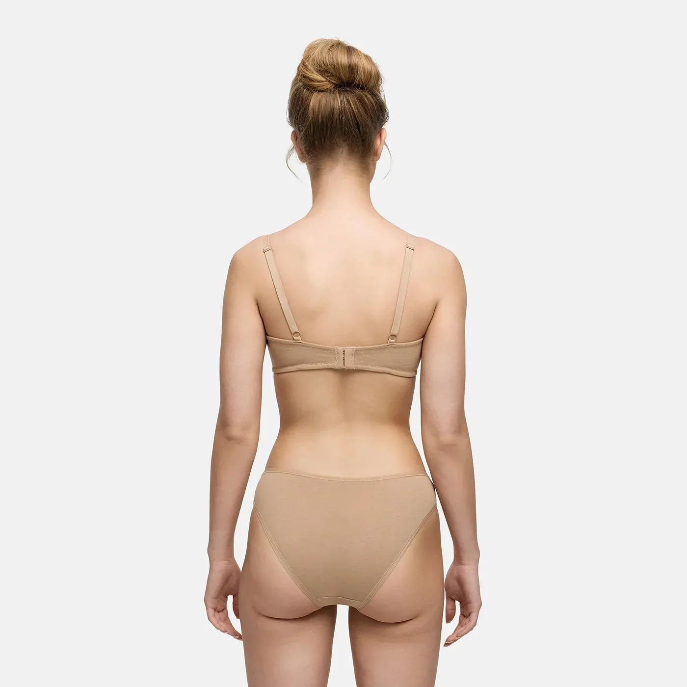 Katoenen basic slip met middelhoge band
