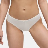 Katoenen basic slip met middelhoge band