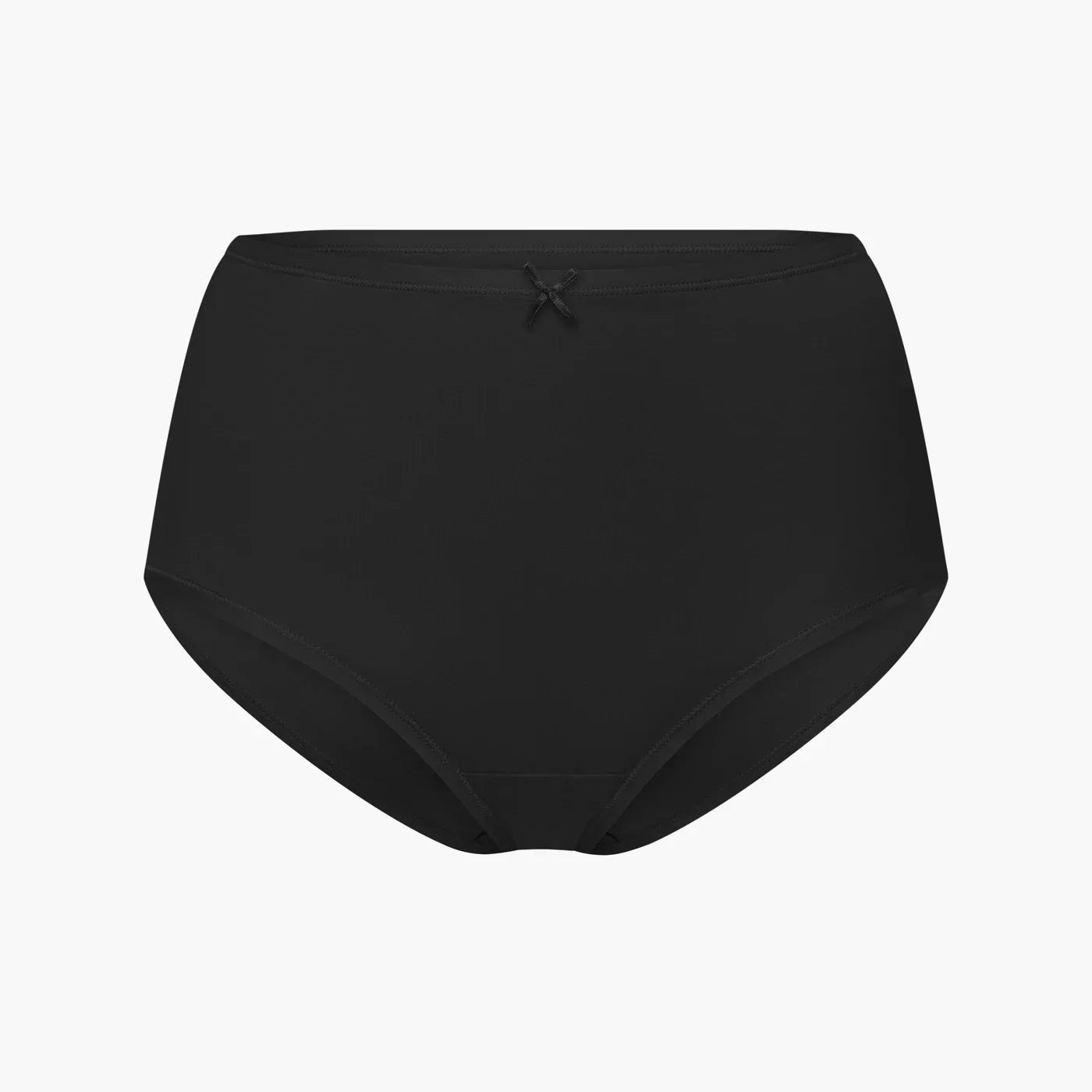 Katoenen high waist slip met hoge band