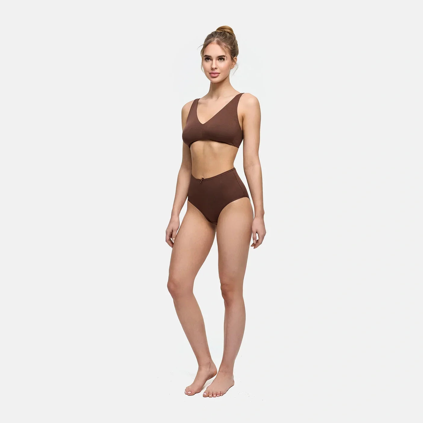 Katoenen high waist slip | 3-pack