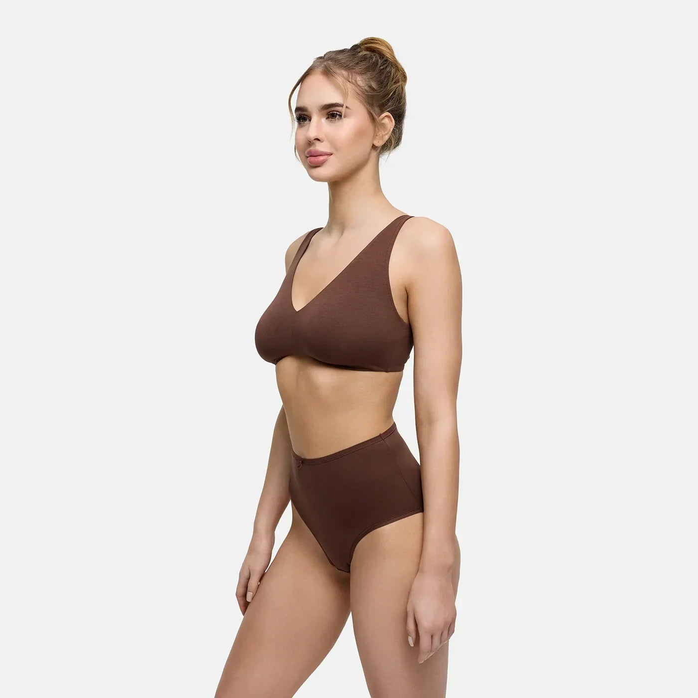 Katoenen high waist slip | 3-pack