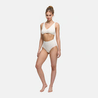 Katoenen high waist slip | 3-pack