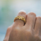 Zon en Maan Fidget Ring
