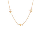 Fijne Ketting met Drie Hangers