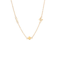 Fijne Ketting met Drie Hangers