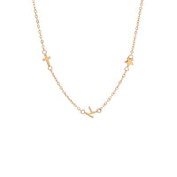 Fijne Ketting met Drie Hangers