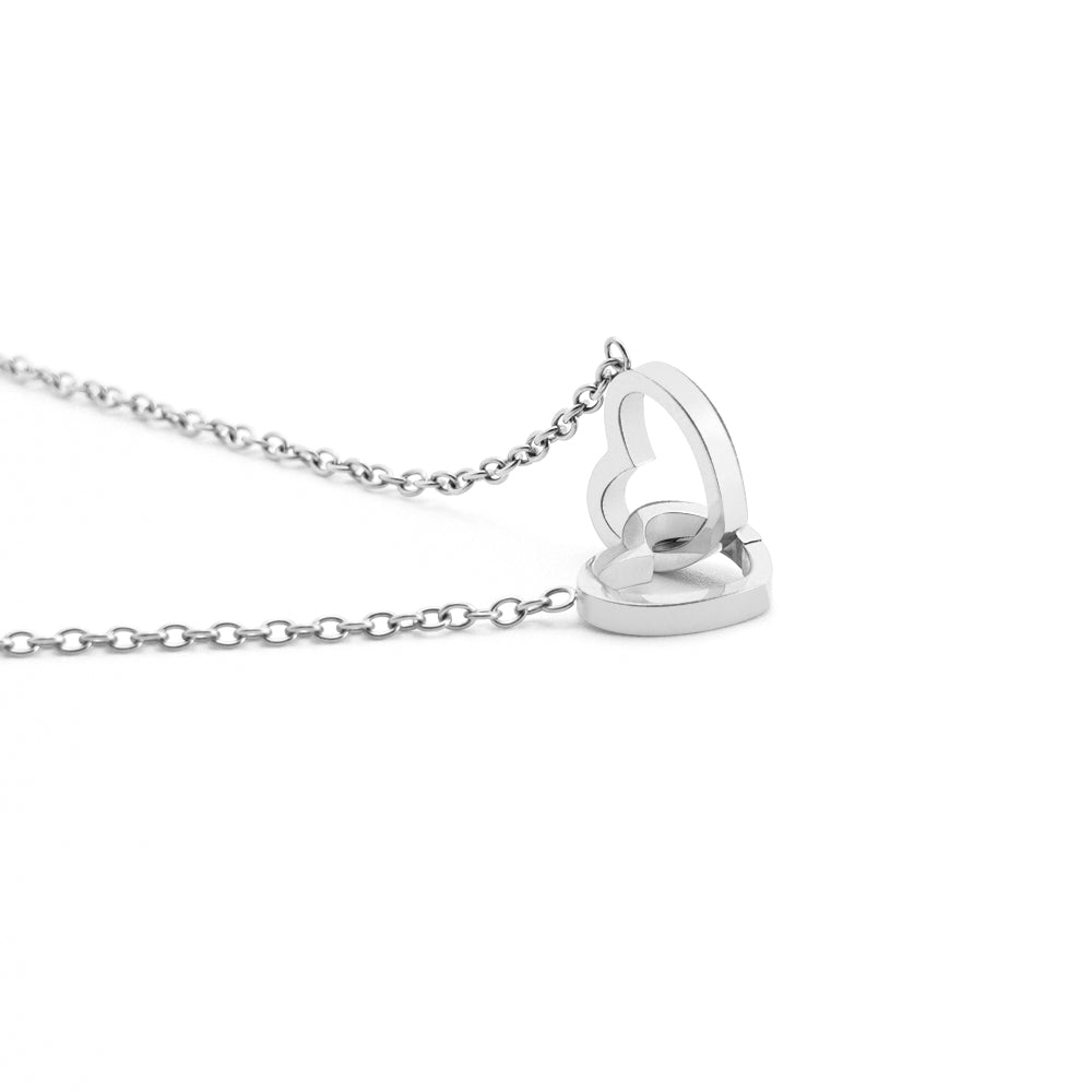 Eeuwige Roos Doos met Gegraveerde Ketting