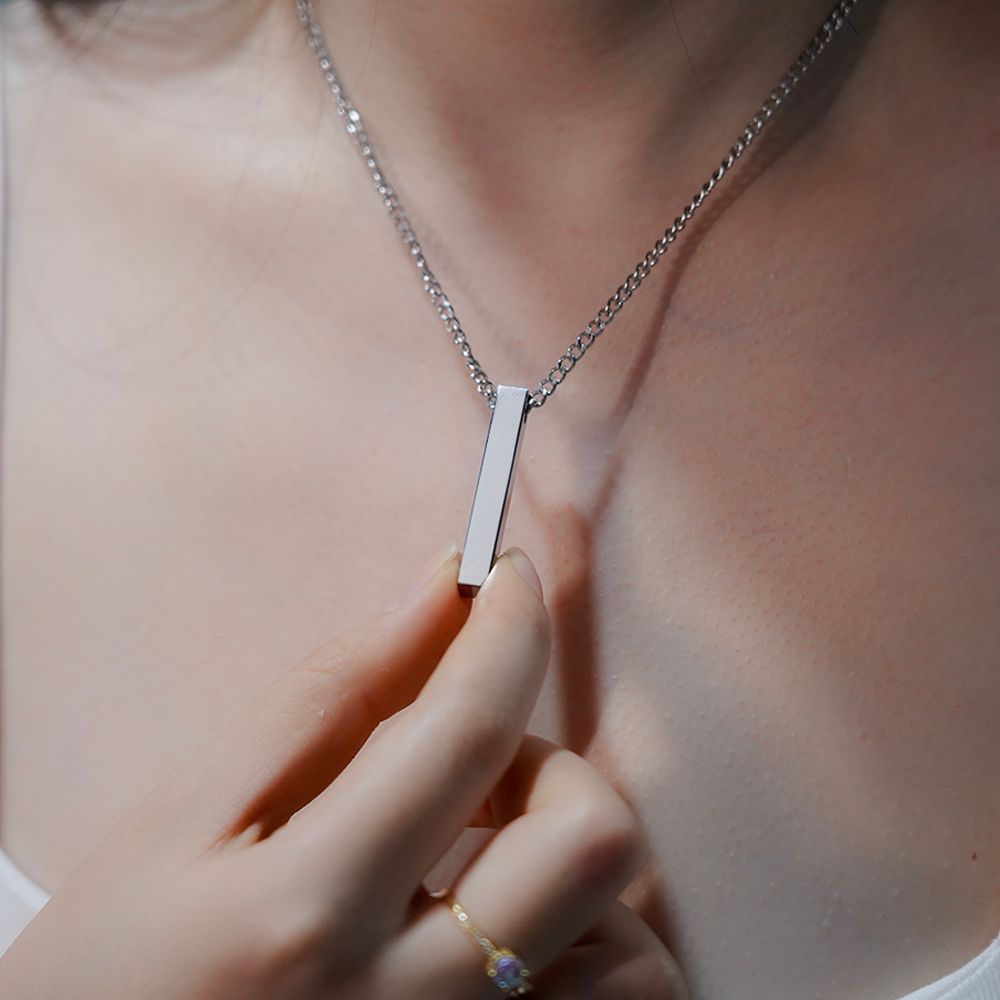 Zuil Ketting met Gravering