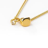 Mini Belofte Ring Ketting