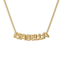 Gepersonaliseerde Ketting met Bubbelletters