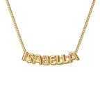 Gepersonaliseerde Ketting met Bubbelletters
