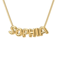 Ketting met Eigen Naam in Bubbelletters
