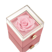 Rozenbox Cadeauset met Gegraveerde Ketting