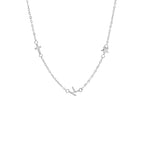 Fijne Ketting met Drie Hangers