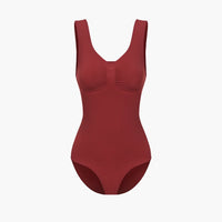 Tanktop shapewear bodysuit met slip