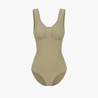 Tanktop shapewear bodysuit met slip