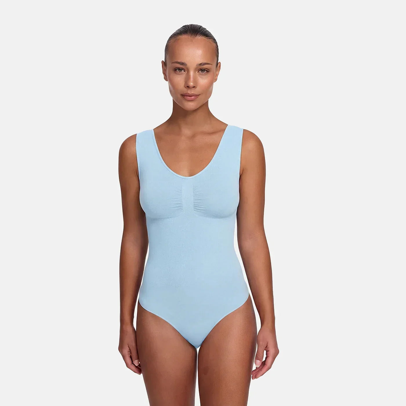 Tanktop shapewear bodysuit met slip