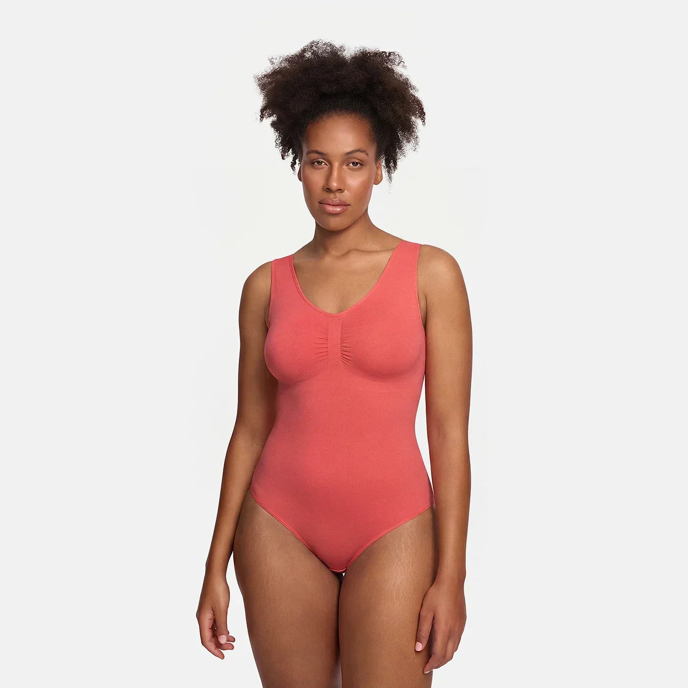 Tanktop shapewear bodysuit met slip