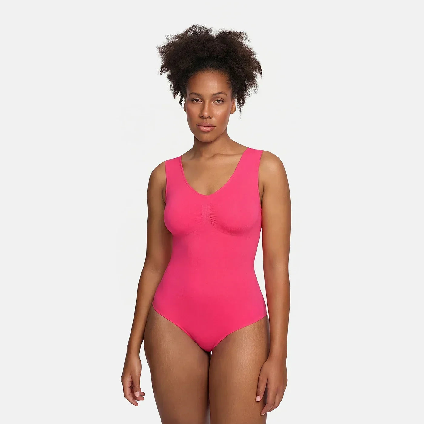 Tanktop shapewear bodysuit met slip