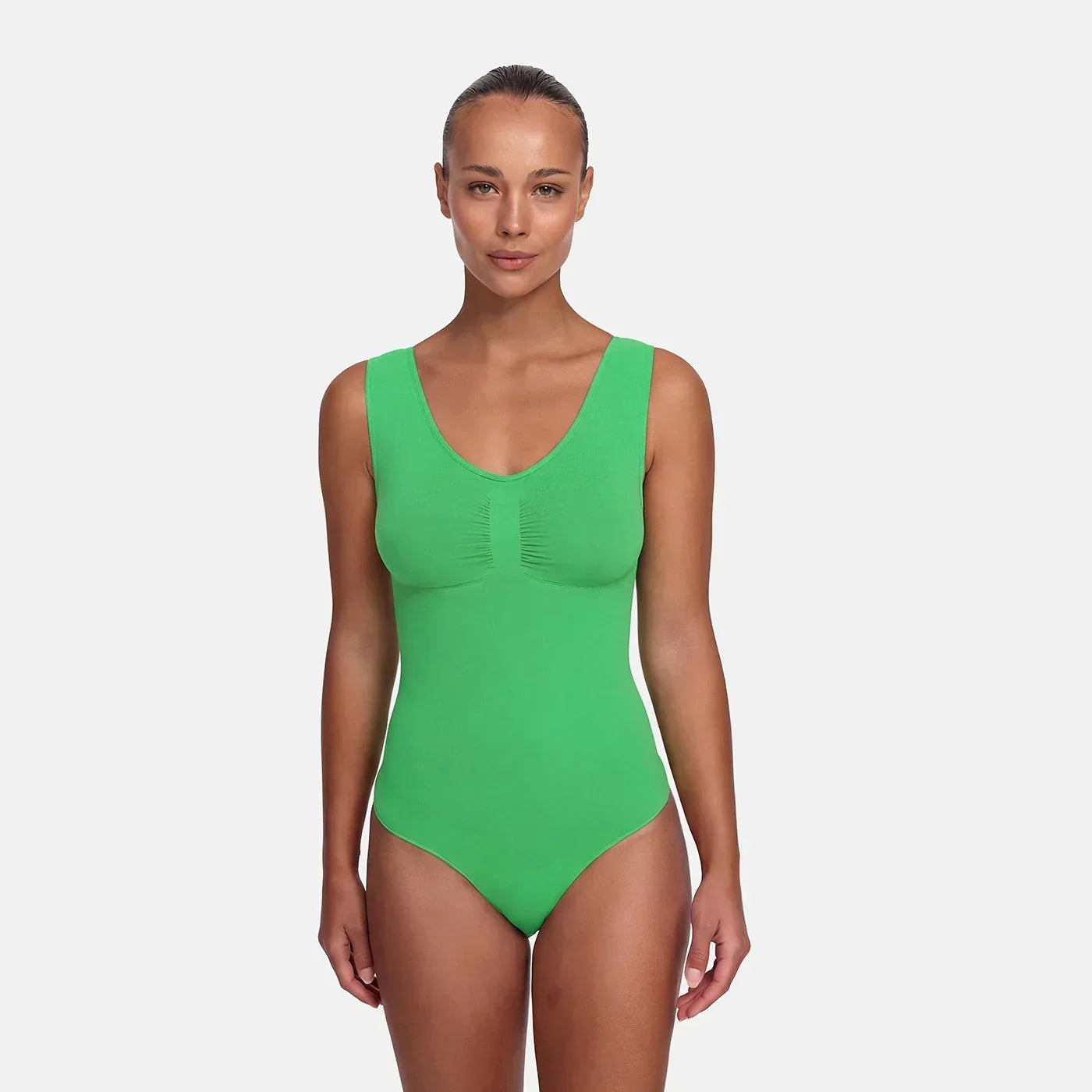 Tanktop shapewear bodysuit met slip
