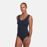 Tanktop shapewear bodysuit met slip