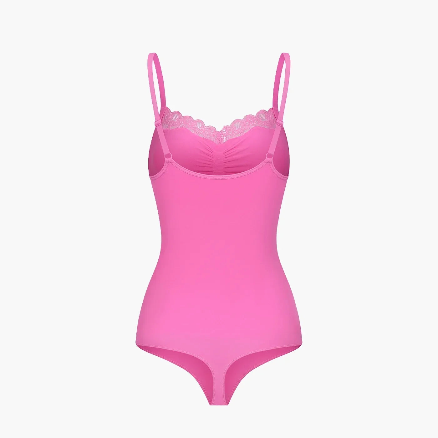 Kanten shapewear bodysuit met string