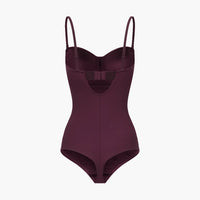 Bodysuit met geïntegreerde push-up en string