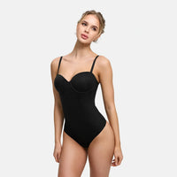 Push-up bodysuit met string en ingewerkte cups