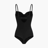 Push-up bodysuit met string en ingewerkte cups