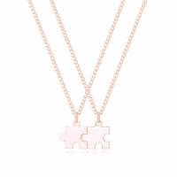 Gepersonaliseerde Puzzelketting voor Koppels